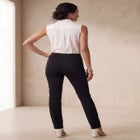 Comfort Waist Stretch Denim Straight-Leg Jean image number null