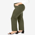 Comfort Waist Stretch Denim Straight Leg Jean image number null