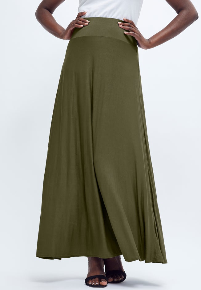2-Piece Dolman Sleeve Skirt Set image number 1
