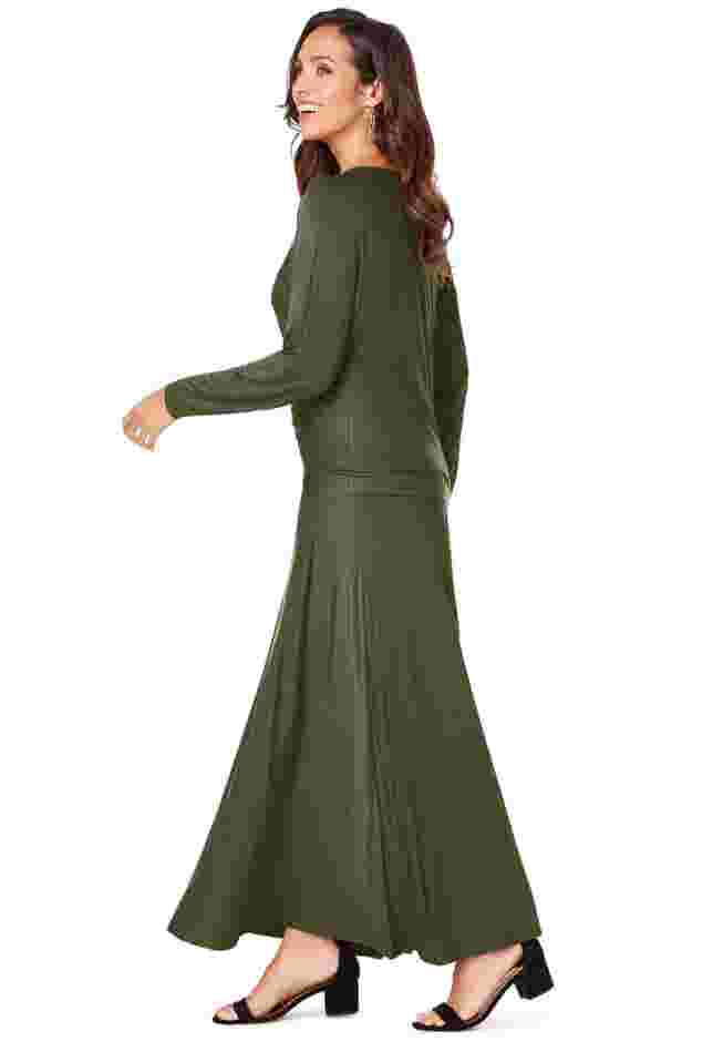 2-Piece Dolman Sleeve Skirt Set image number 2