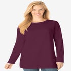 Perfect Long-Sleeve Crewneck Tee image number 0