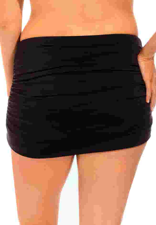 Shirred High Waist Swim Skirt image number 1