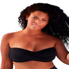 Valentine Ruched Bandeau Bikini Top image number null