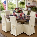 Damask Set of 2 Chair Covers image number null
