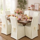 Damask Set of 2 Chair Covers image number null