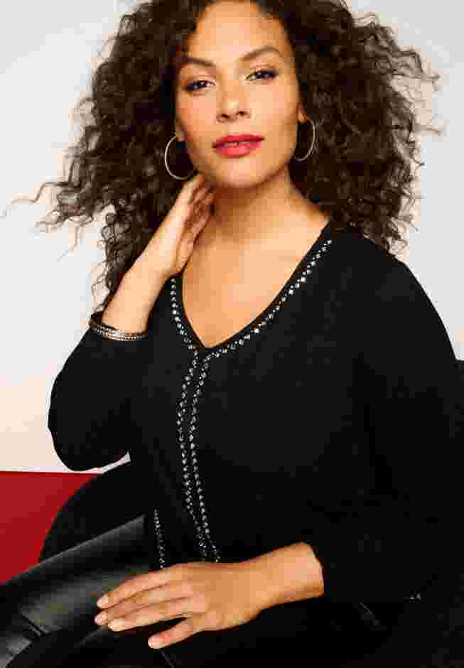 Ultra Drape Embellished Tunic image number 1