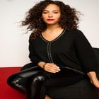 Ultra Drape Embellished Tunic image number null