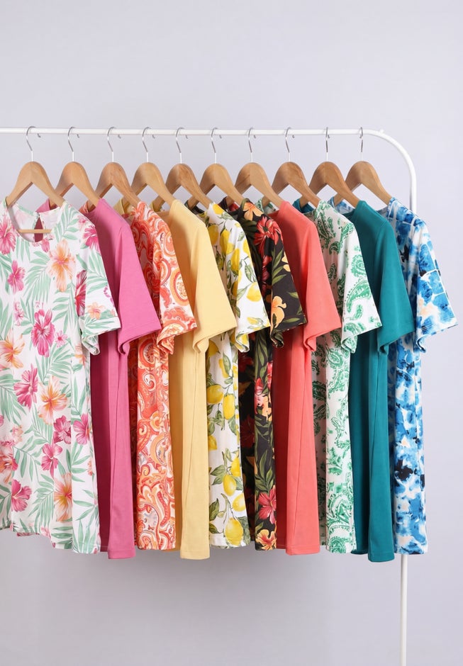 Plus Size Ultimate Cotton Crewneck Short Sleeve Swing Tee image number 2