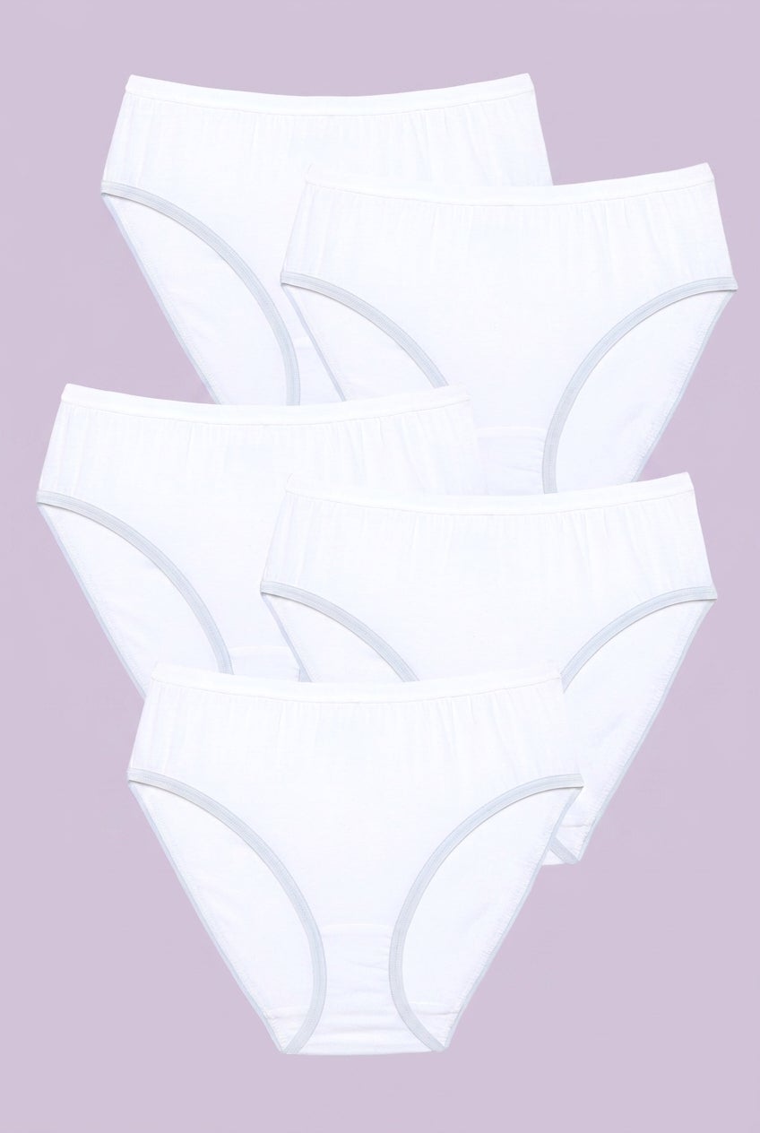 Hi-Cut Cotton Brief 5-Pack image number 0