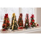 Fully Decorated Pre-Lit 2FT Pop-Up Tabletop Christmas Tree image number null