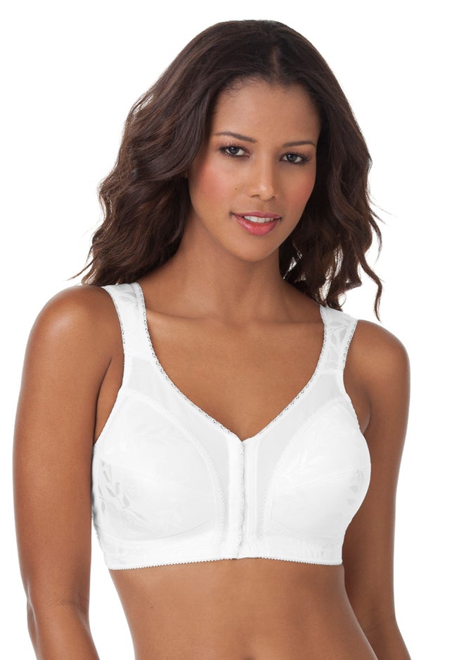 Playtex® 18 Hour Front-Close Wireless Bra with Flex Back 4695 image number 3