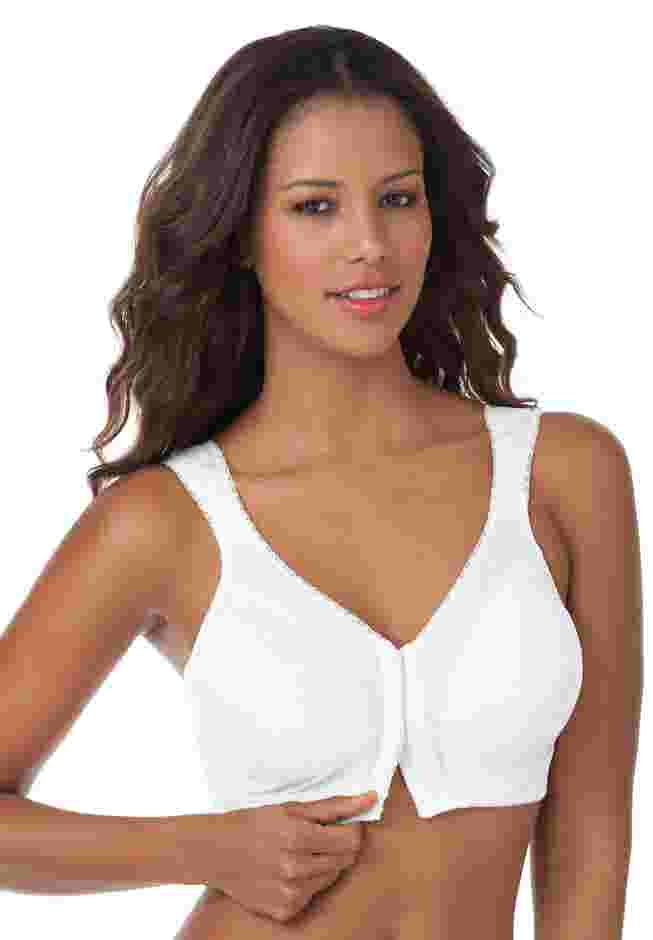 Playtex® 18 Hour Front-Close Wireless Bra with Flex Back 4695 image number 0