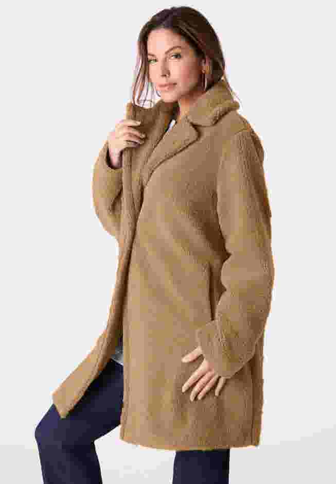 Faux Fur Teddy Coat image number 2