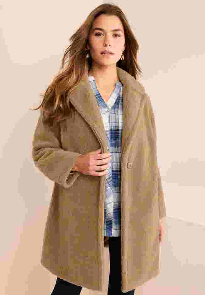 Faux Fur Teddy Coat image number 0