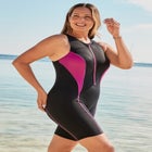 Chlorine-Resistant Unitard Romper image number null