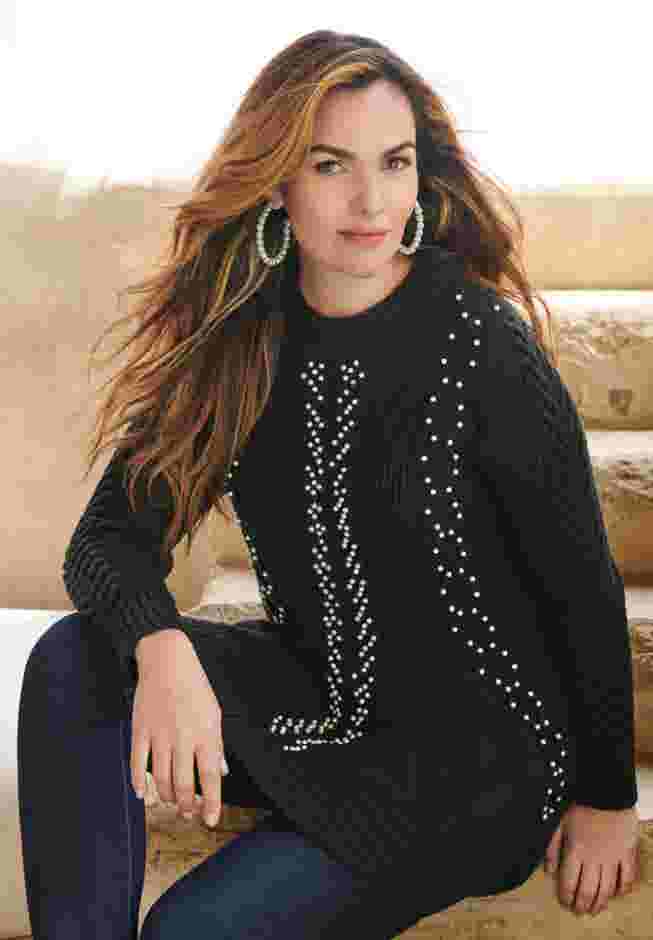 Fit and Flare Sweater image number 0