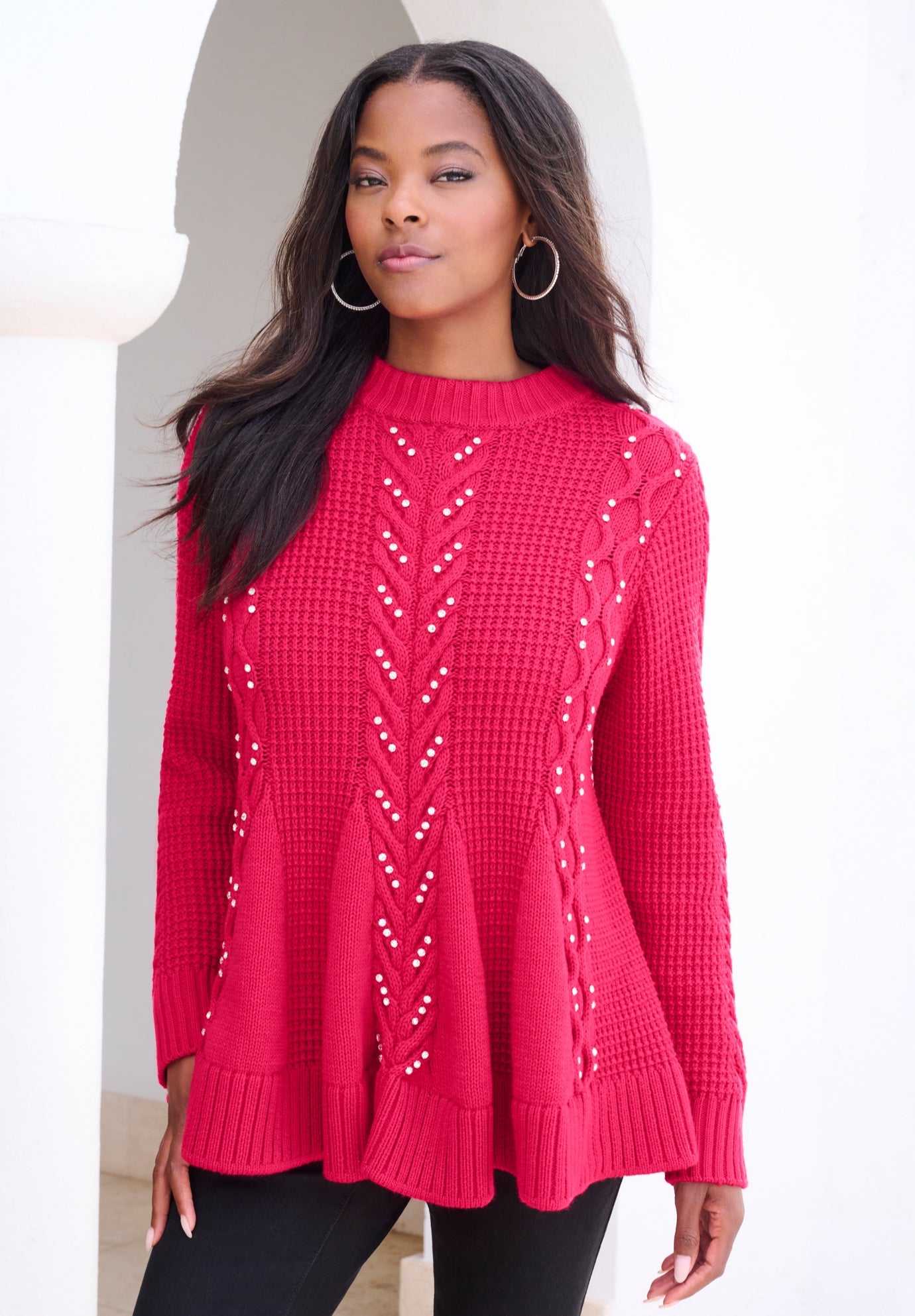 Fit and Flare Sweater image number 0