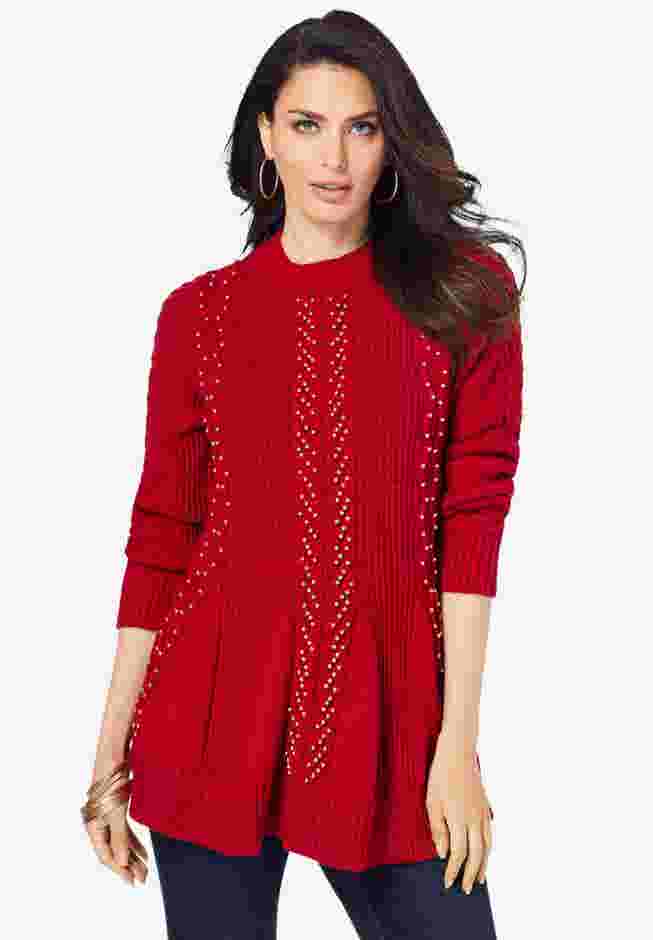 Fit and Flare Sweater image number 1