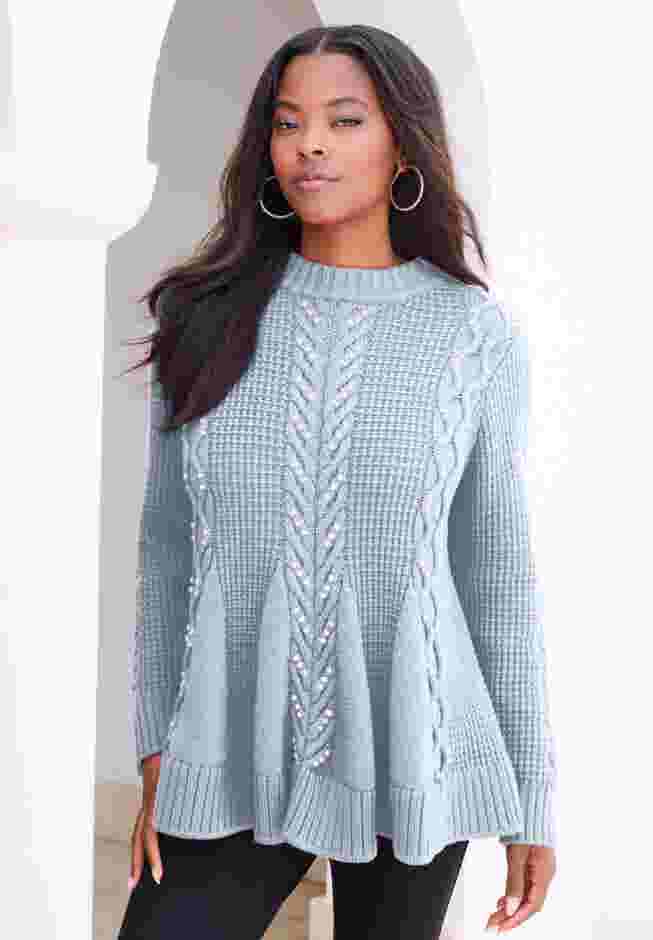 Fit and Flare Sweater image number 0
