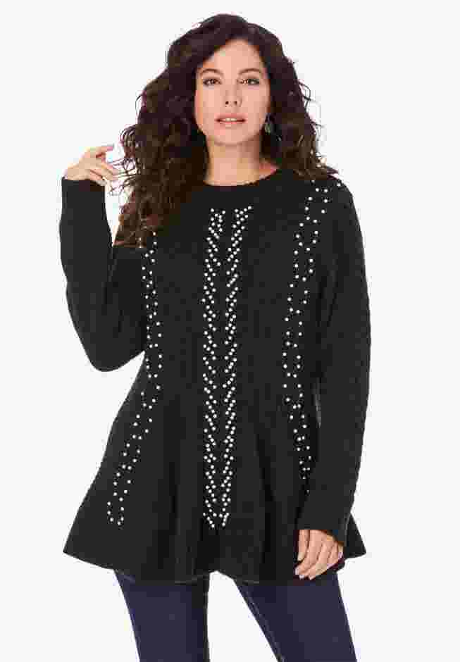 Fit and Flare Sweater image number 0