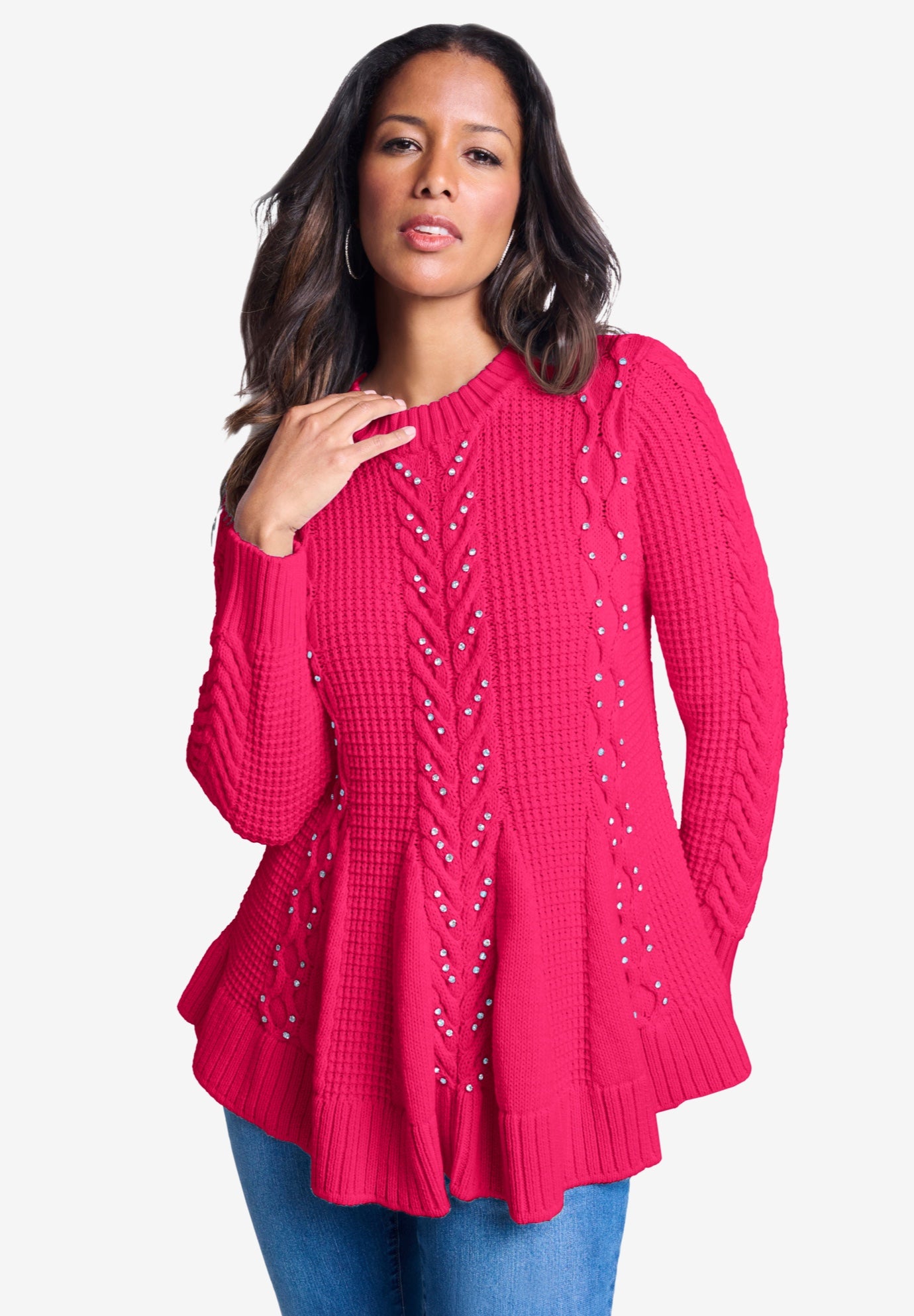 Fit and Flare Sweater image number 1