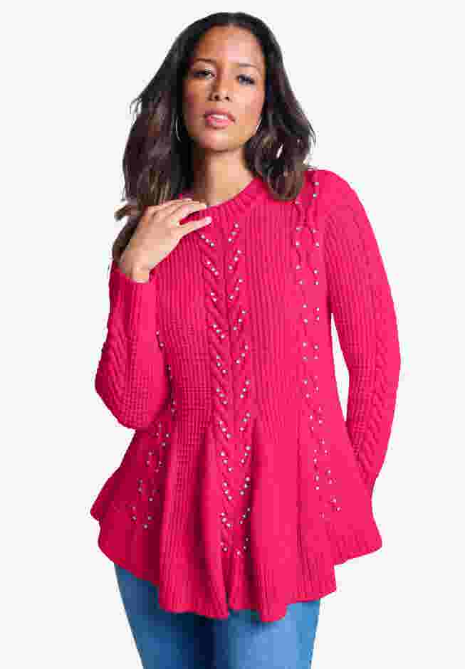 Fit and Flare Sweater image number 0