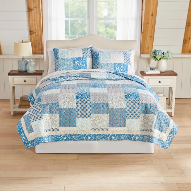 Selena Patchwork Coverlet image number null