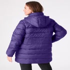 Plus Size Longer Lightweight Quilted Jacket image number null
