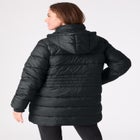 Plus Size Longer Lightweight Quilted Jacket image number null