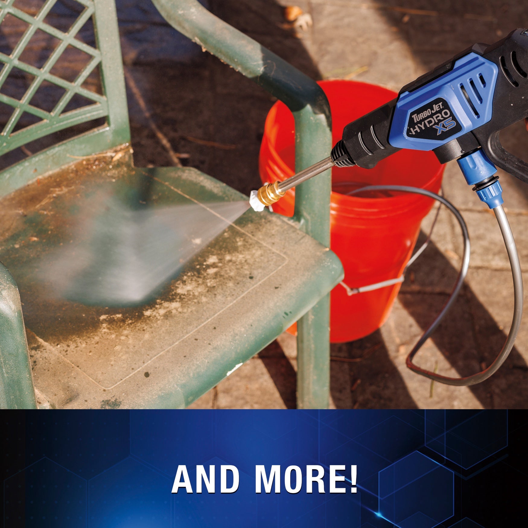 Turbo Jet&reg; Hydro X5&reg; Cordless Pressure Washer image number 4