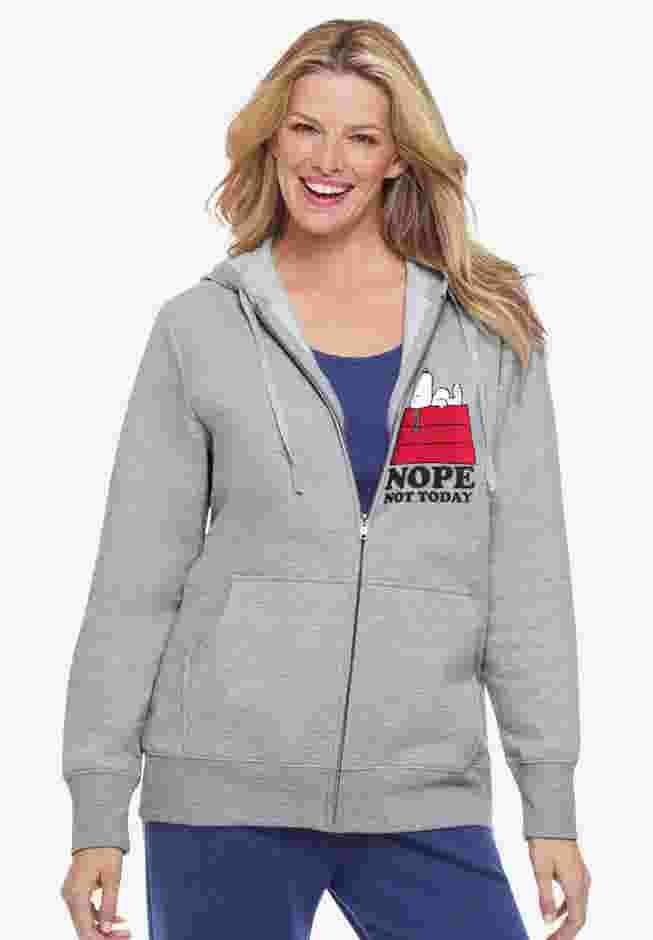 Peanuts Fleece Zip Hoodie image number 0