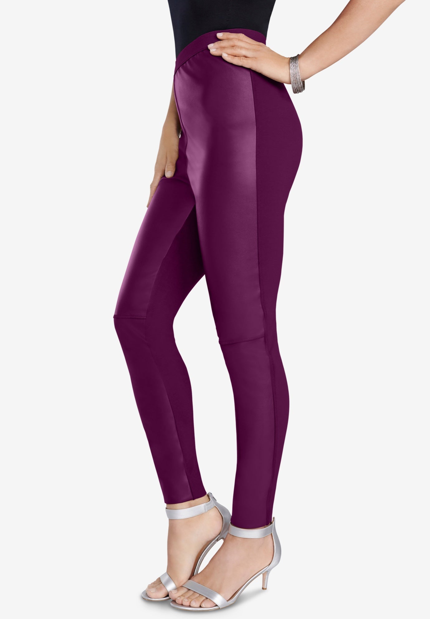 Faux Leather Legging image number 0