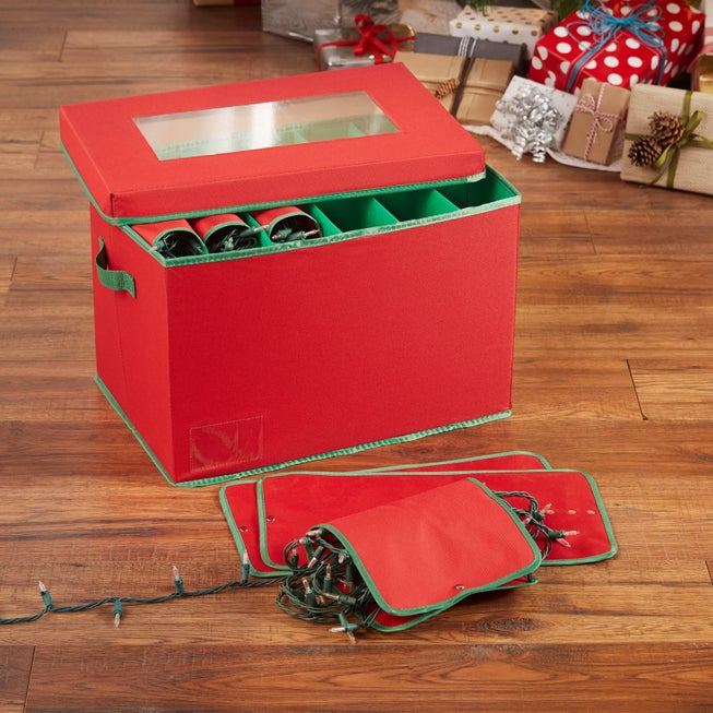 holiday light storage box image number null