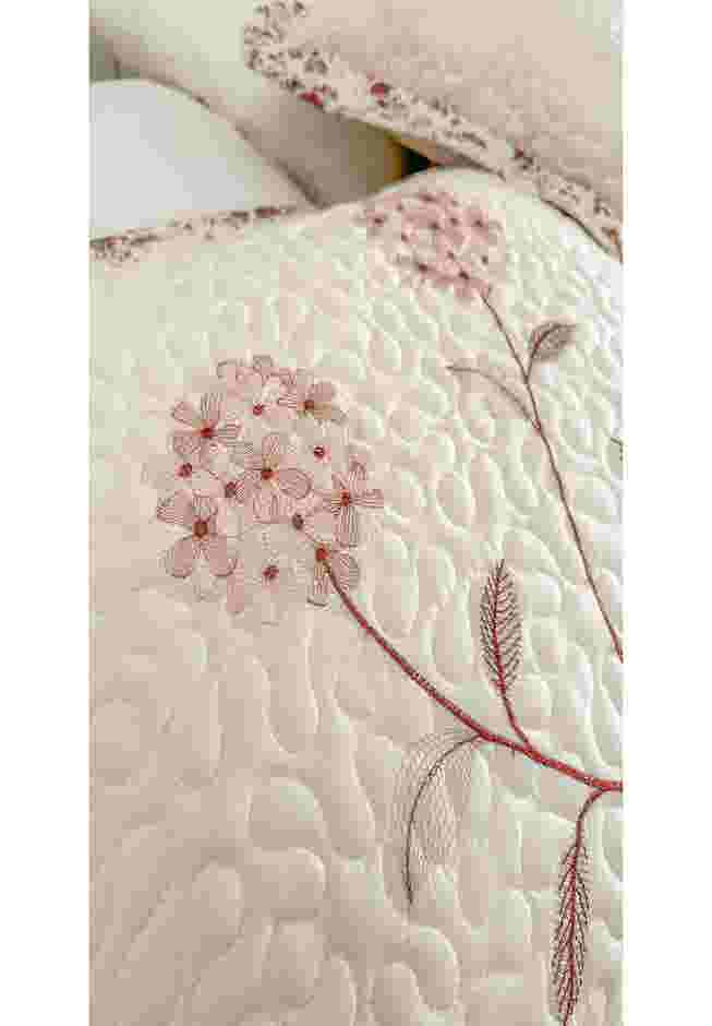 Margaret Embroidered Bedspread image number 2