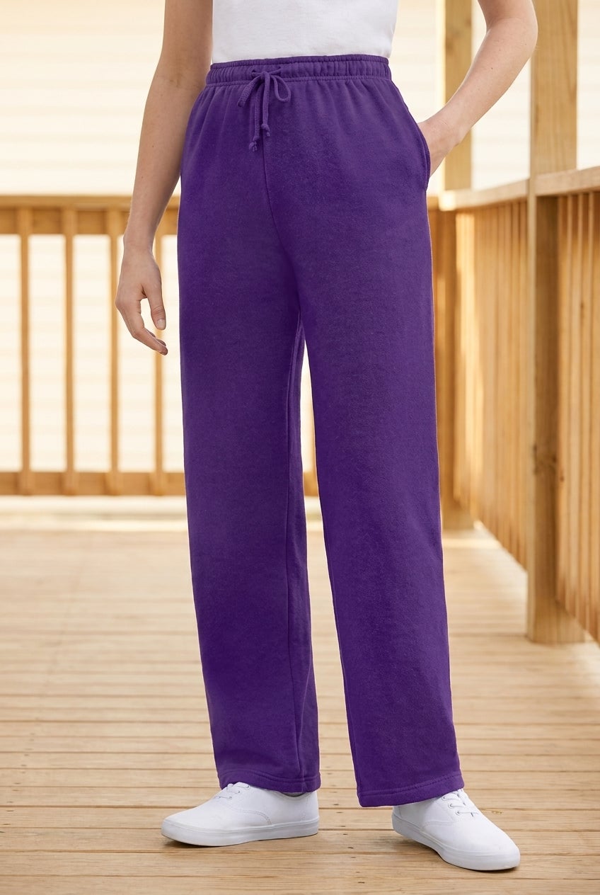 Better-Fleece Pull-On Drawstring Sweatpants image number 0