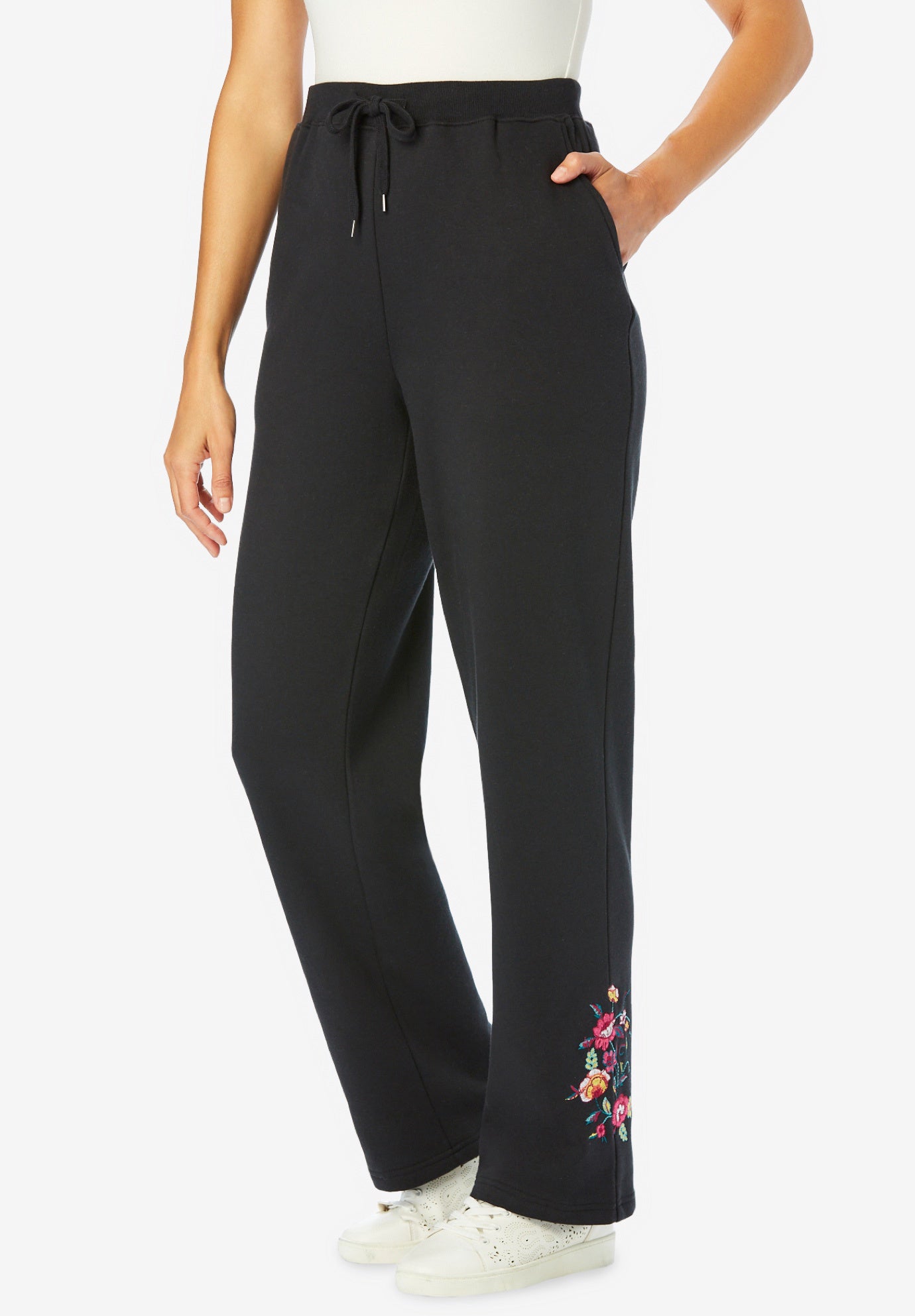 Better-Fleece Pull-On Drawstring Sweatpants image number 1