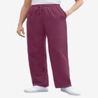 Better-Fleece Pull-On Drawstring Sweatpants image number null