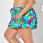 Emma Tie-Front Beach Shorts image number null