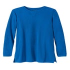 Ultra Soft Waffle Thermal Sweatshirt image number null