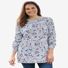 Long-Sleeve Crewneck Soft Waffle Knit Thermal Shirt image number 0