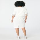 Embellished Jacket And Dress Set image number null