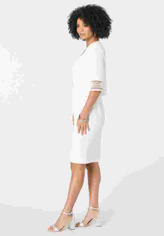 Embellished Jacket And Dress Set image number 2