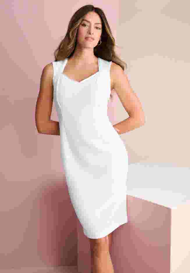 Embellished Jacket And Dress Set image number 5