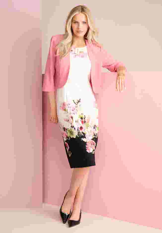 Printed Jacket Dress image number 0