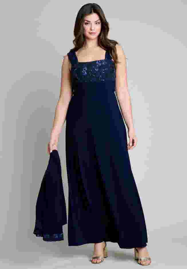 Sequin Jacket Dress image number 1