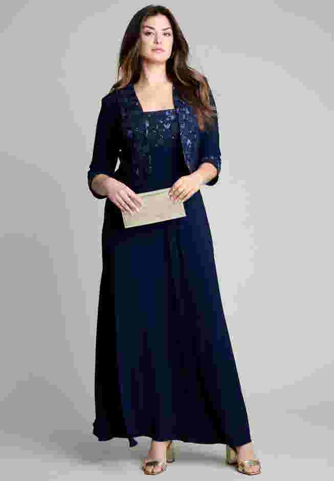 Sequin Jacket Dress image number 0