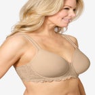 Leading Lady® The Chloe Lace Band Molded Underwire T-Shirt Bra image number null