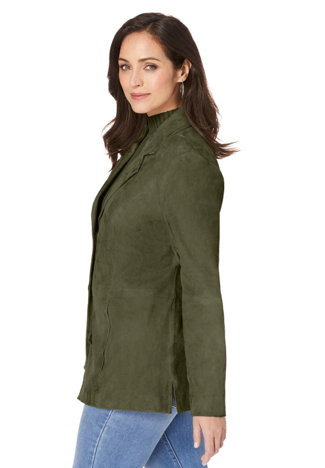 Suede Blazer image number 2