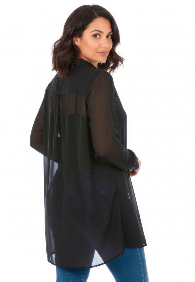 Kate Georgette Tunic image number 2
