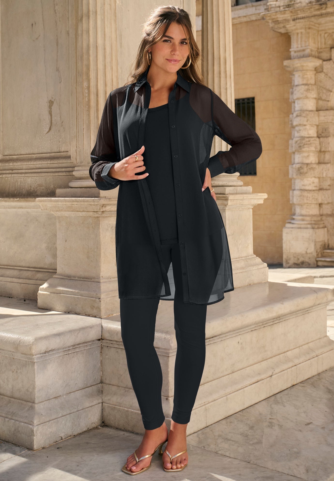 Kate Georgette Tunic image number 0